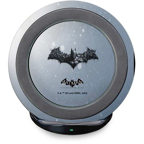 DC Comics Arkham Origins Arkham Logo Fast Charge Wireless Charging Stand Skin